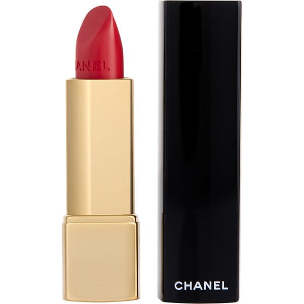 chanel red lipstick - rouge allure 152-choquant