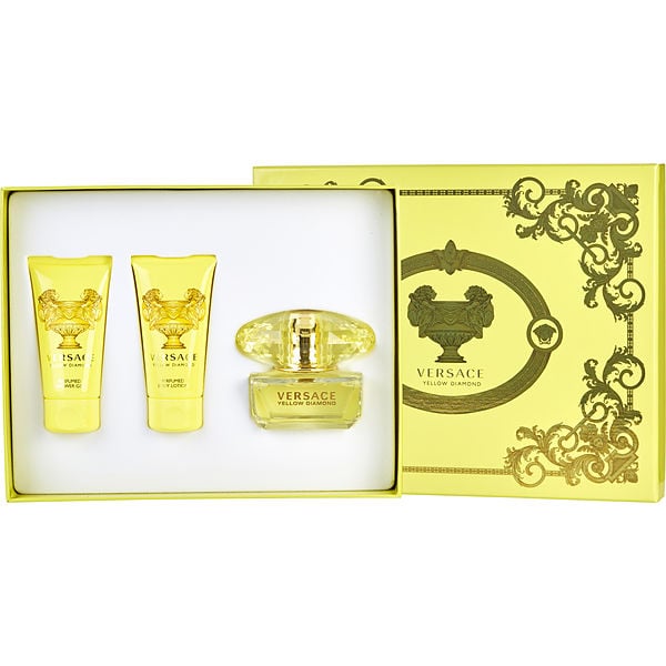versace perfume yellow diamond set