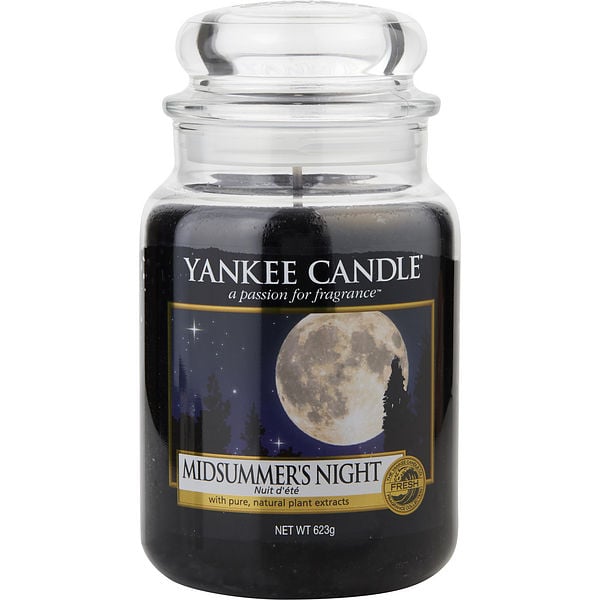 YANKEE CANDLE MIDSUMMERS’S NIGHT 22 oz LARGE JAR  FAVORITE SCENT 