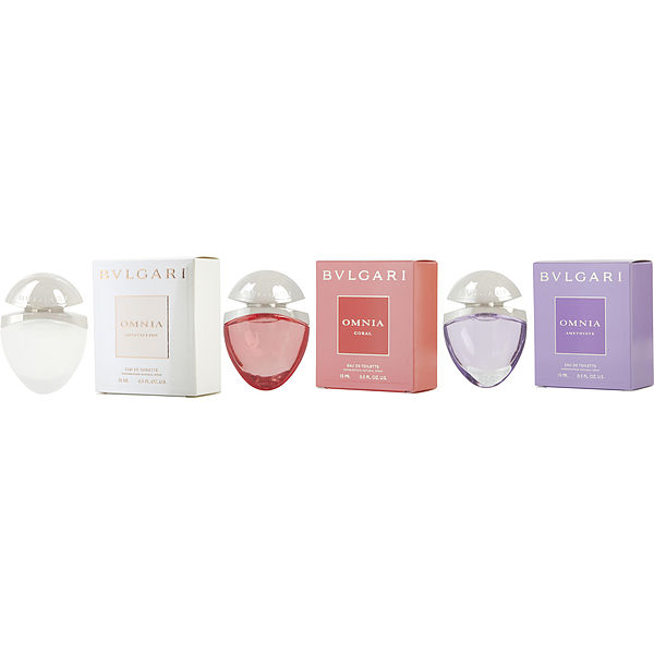 Bvlgari Omnia Amethyste Perfume Gift Set for Women, 3 Pieces
