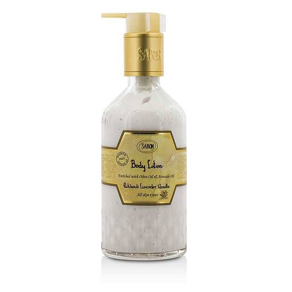Sabon Body Lotion - Patchouli Lavender Vanilla (With Pump
