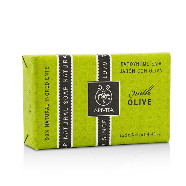 Apivita by Apivita, Natural Soap With Olive 125g/4.41oz