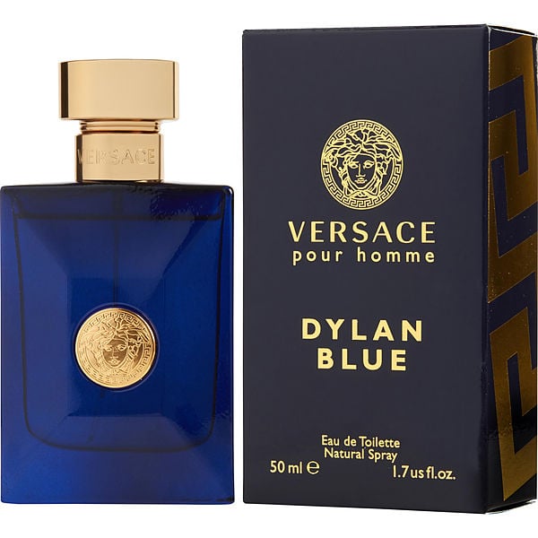 Versace Pour Homme Dylan Blue Set EDT 100ml + 10ml + Cosmetic Bag M