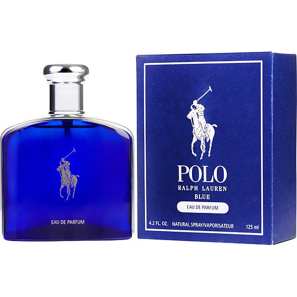 Polo Blue Eau De Parfum Spray Vial On Card