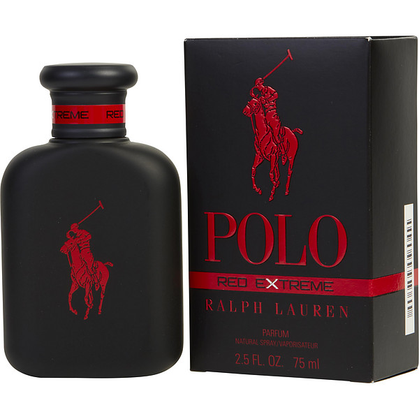 perfume frasco rojo hombre