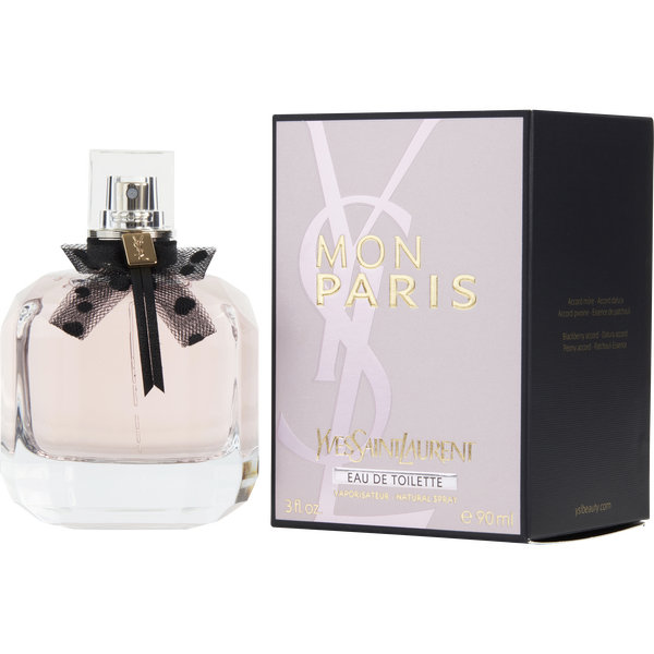 Mon Paris Ysl by Yves Saint Laurent, Eau De Toilette Spray 3 oz