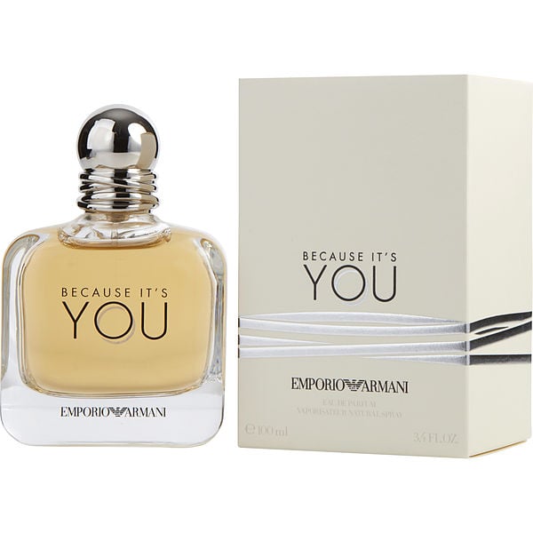 Emporio Armani Because It's You Eau De Parfum Spray 3.4 oz (Unboxed)