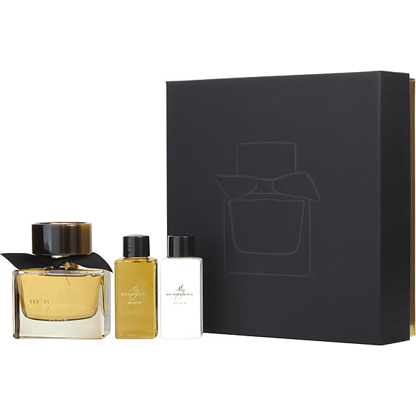 burberry black perfume gift set