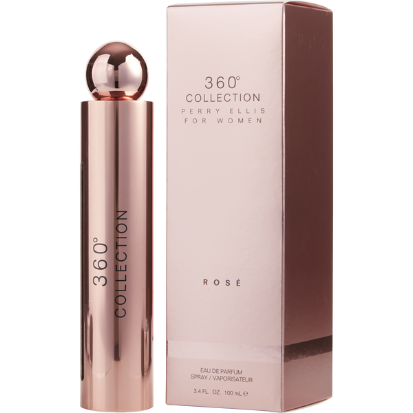 Perry Ellis 360 Collection Rose by Perry Ellis, Eau De Parfum Spray 3.4 oz, image 1 of 2