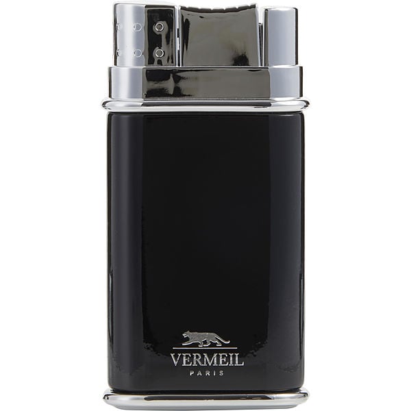 Vermeil Black by Jean Louis Vermeil, Eau De Toilette Spray 3.3 oz