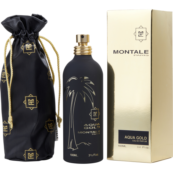 Montale Paris Aqua Gold by Montale, Eau De Parfum Spray 3.4 oz, image 1 of 2