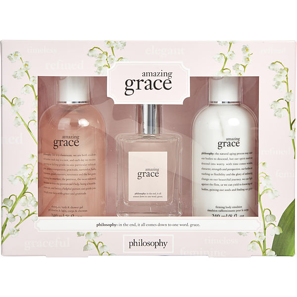 philosophy 3-piece amazing grace eau de toilette collection gift set |  Dillard's