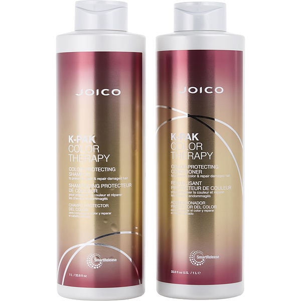 JOICO K-PAK Color Therapy Shampoo 300ml, Conditioner 250ml & Luster Lo -  BeautyPom