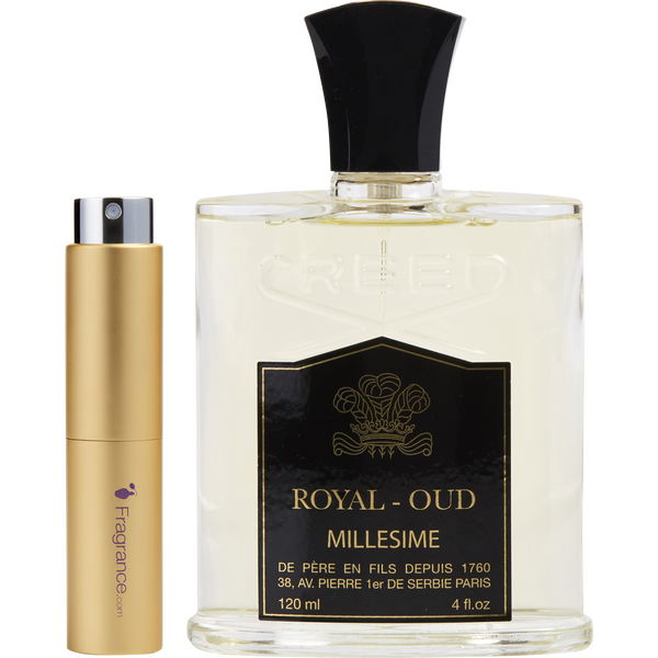 Creed Royal Oud by Creed, Eau De Parfum Spray 0.27 oz Travel Spray