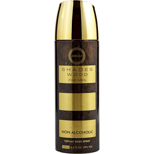 Armaf Shades Wood by Armaf, Non-Alcoholic Body Spray 6.7 oz