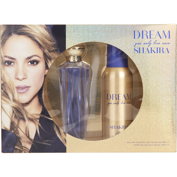 Shakira Dream by Shakira, Eau De Toilette Spray 2.7 oz & Deodorant Spray 5 oz