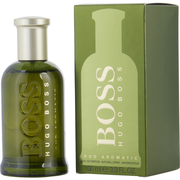 Boss Bottled Oud Aromatic by Hugo Boss, Eau De Parfum Spray 3.4 oz