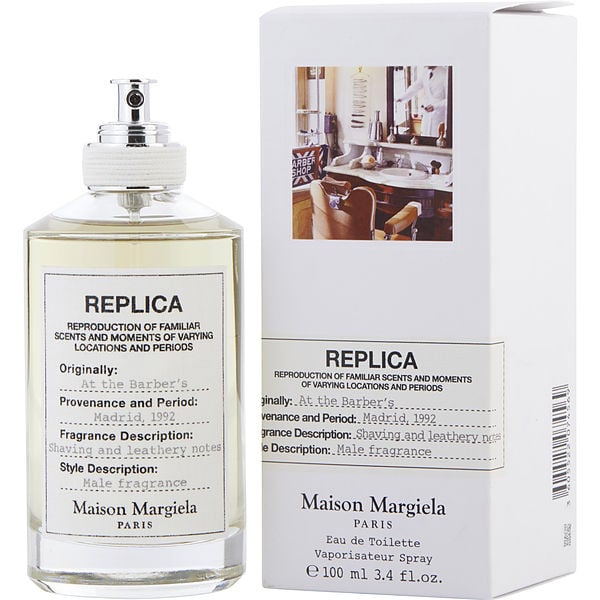 Replica At The Barber's Eau De Toilette Spray 3.4 oz