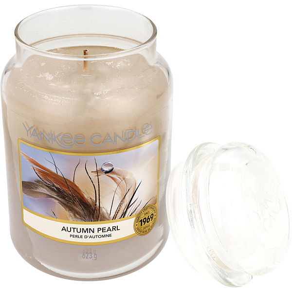 Yankee Candle by Yankee Candle, Autumn Pearl Scented Large Jar 22 oz