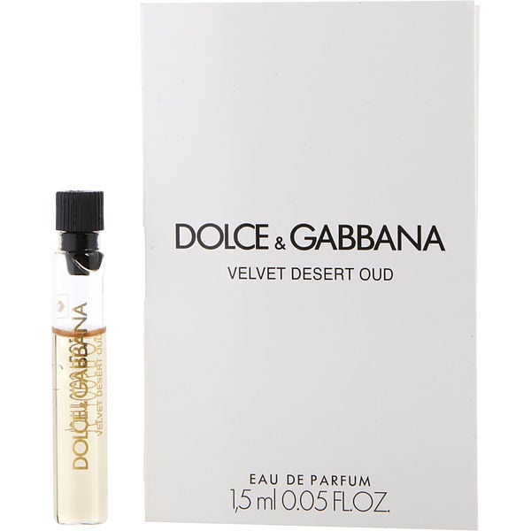 Dolce & Gabbana Velvet Desert Oud Eau De Parfum 0.05 oz Vial