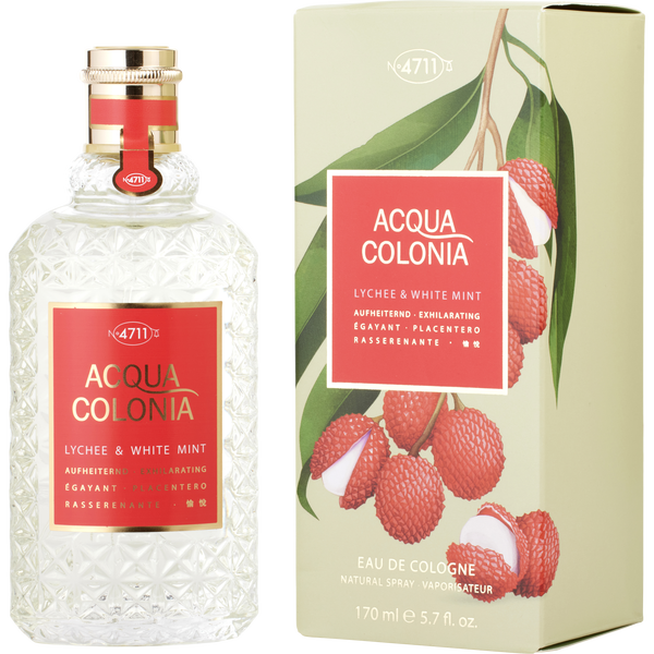 4711 Acqua Colonia Lychee & White Mint by 4711, Eau De Cologne Spray 5.7 oz, image 1 of 2