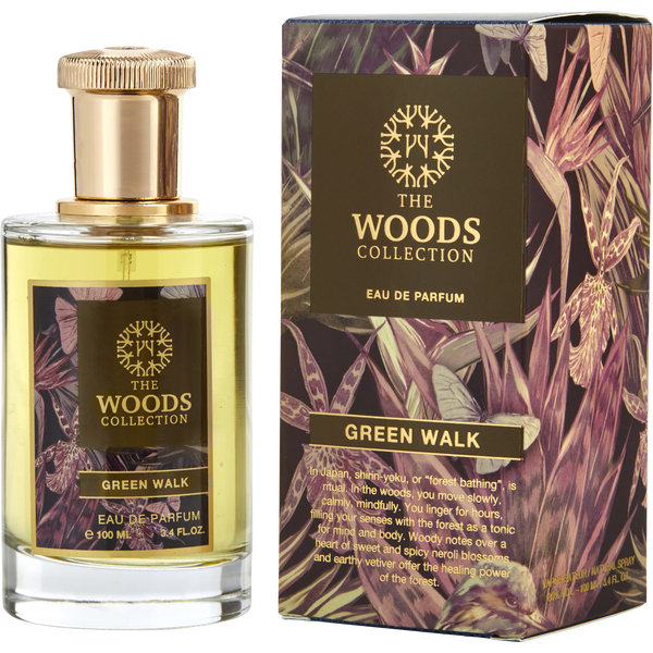 The Woods Collection Green Walk by The Woods Collection, Eau De Parfum Spray (Old Packaging) 3.4 oz, image 1 of 2