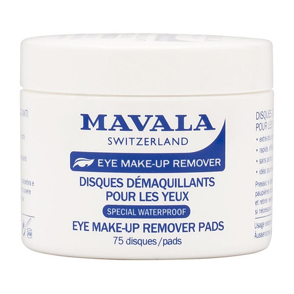 Mavala Switzerland by Mavala Switzerland, Eye-Lite Eye Makeup Remover Pads 75ct