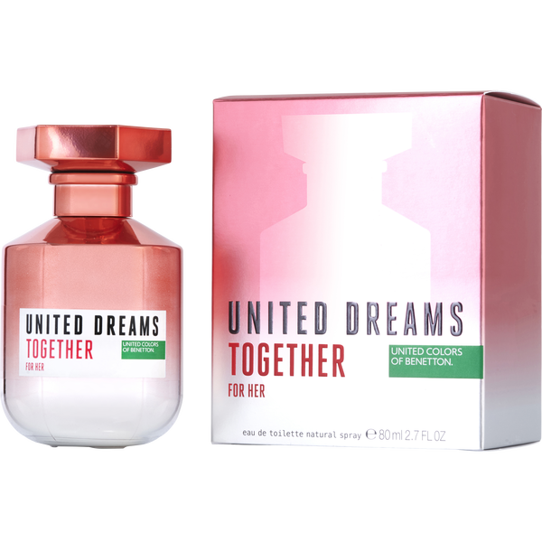 Benetton United Dreams Together by Benetton, Eau De Toilette Spray 2.7 oz, image 1 of 2
