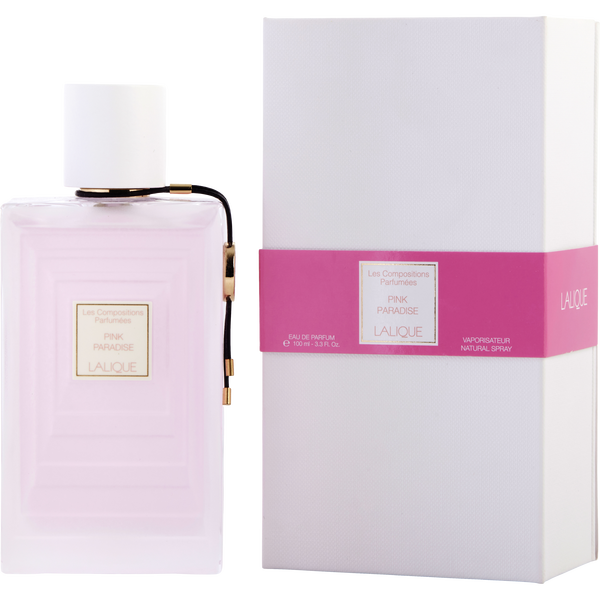 Lalique Les Compositions Parfumees Pink Paradise by Lalique, Eau De Parfum Spray 3.3 oz, image 1 of 2