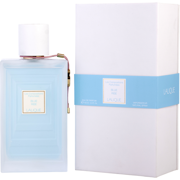 Lalique Les Compositions Parfumees Blue Rise by Lalique, Eau De Parfum Spray 3.3 oz, image 1 of 2