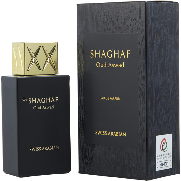 Shaghaf Oud Aswad by Swiss Arabian, Eau De Parfum Spray 2.5 oz, image 1 of 2
