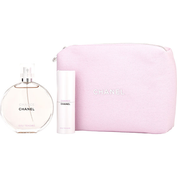 chanel chance eau tendre travel spray set