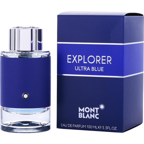 Mont Blanc Explorer Ultra Blue by Mont Blanc, Eau De Parfum Spray 3.3 oz, image 1 of 2