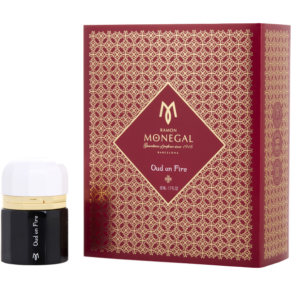 Ramon Monegal Oud On Fire by Ramon Monegal, Extrait De Parfum Spray 1.7 oz, image 1 of 2