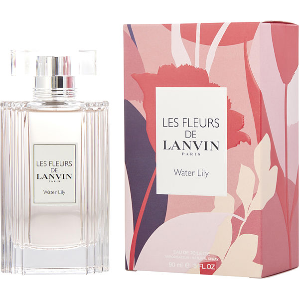 Les Fleurs De Lanvin Water Lily Eau De Toilette Spray 3 oz