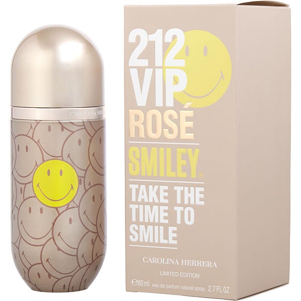 212 Vip Rose Smiley Perfume for Women by Carolina Herrera at