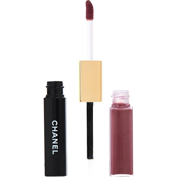 chanel lip stain and gloss soft rose