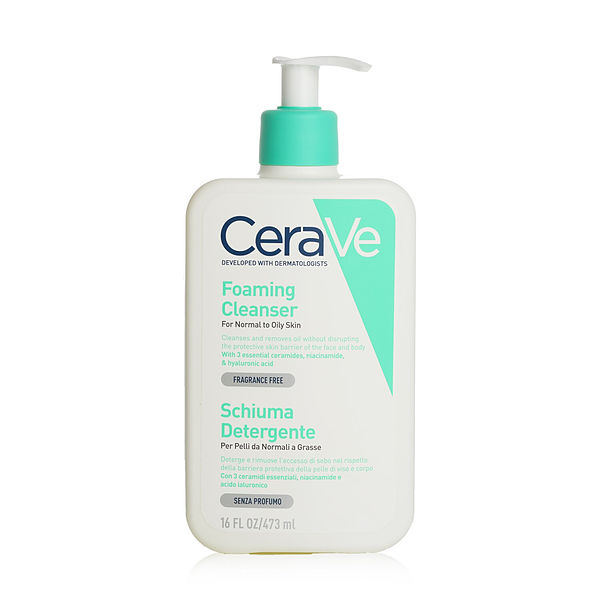 Cerave Foaming Facial Cleanser Normal Oily Skin