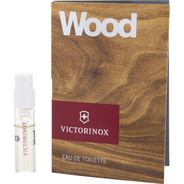 Victorinox Wood by Victorinox, Eau De Toilette Spray Vial 0.05 oz