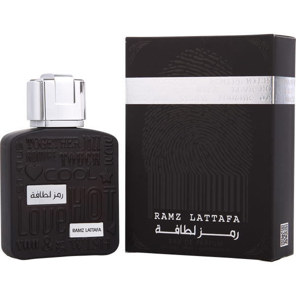 Lattafa Ramz Lattafa Silver by Lattafa, Eau De Parfum Spray 3.4 oz, image 1 of 2
