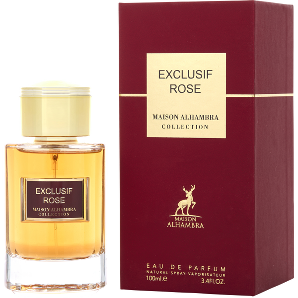 Maison Alhambra Exclusif Rose by Maison Alhambra, Eau De Parfum Spray 3.4 oz, image 1 of 2