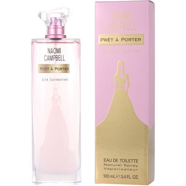 Naomi Campbell Pret A Porter Silk Collection by Naomi Campbell, Eau De Toilette Spray 3.4 oz, image 1 of 2