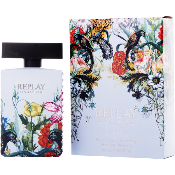 Replay Signature Secret by Replay, Eau De Toilette Spray 3.4 oz, image 1 of 2
