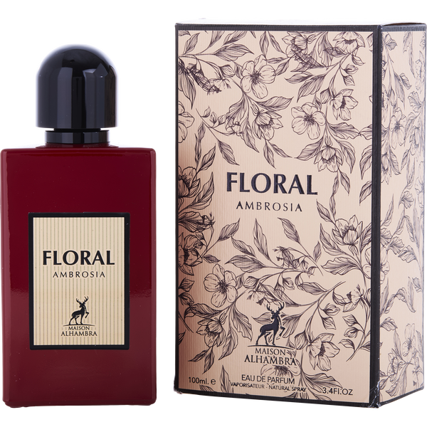 Maison Alhambra Floral Ambrosia by Maison Alhambra, Eau De Parfum Spray 3.4 oz, image 1 of 2