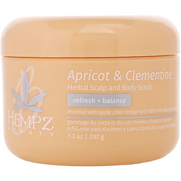 Hempz Apricot & Clementine Herbal Scalp & Body Scrub