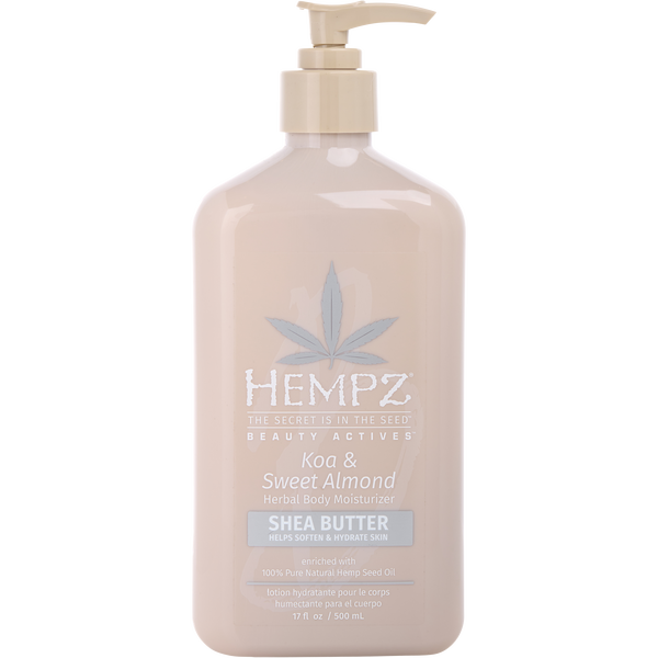 Hempz by Hempz, Smoothing Koa & Sweet Almond Herbal Body Moisturizer 500ml/17oz