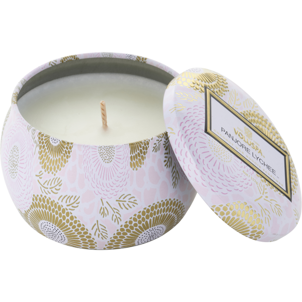 Voluspa Japonica Panjore Lychee by Voluspa, Mini Tin Candle 4 oz