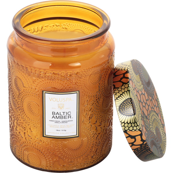 Voluspa Japonica Baltic Amber by Voluspa, Large Jar Candle 18 oz