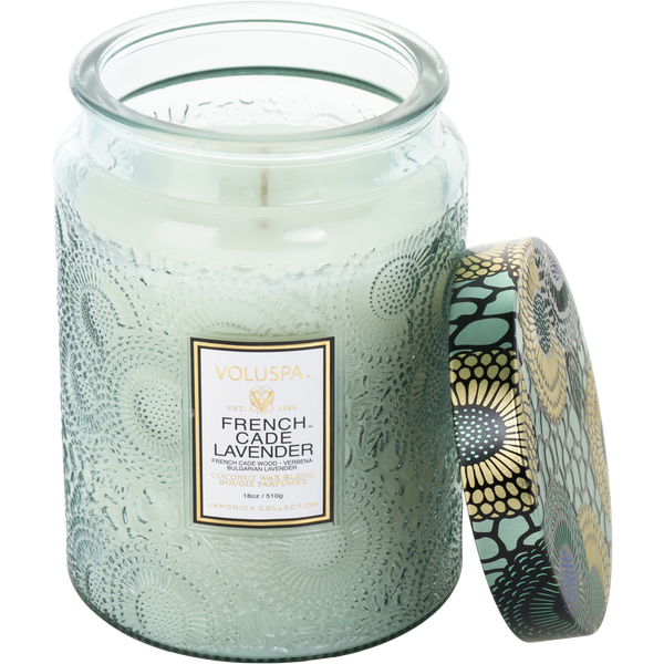 Voluspa Japonica French Cade by Voluspa, Large Jar Candle 18 oz