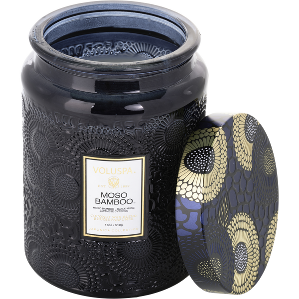 Voluspa Japonica Moso Bamboo by Voluspa, Large Jar Candle 18 oz